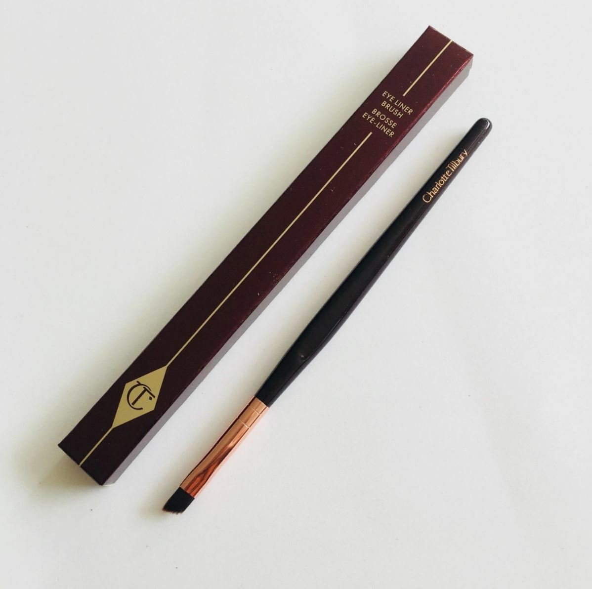 Charlotte Tilbury Eye Liner Brush New in Box - Precision Makeup Tool