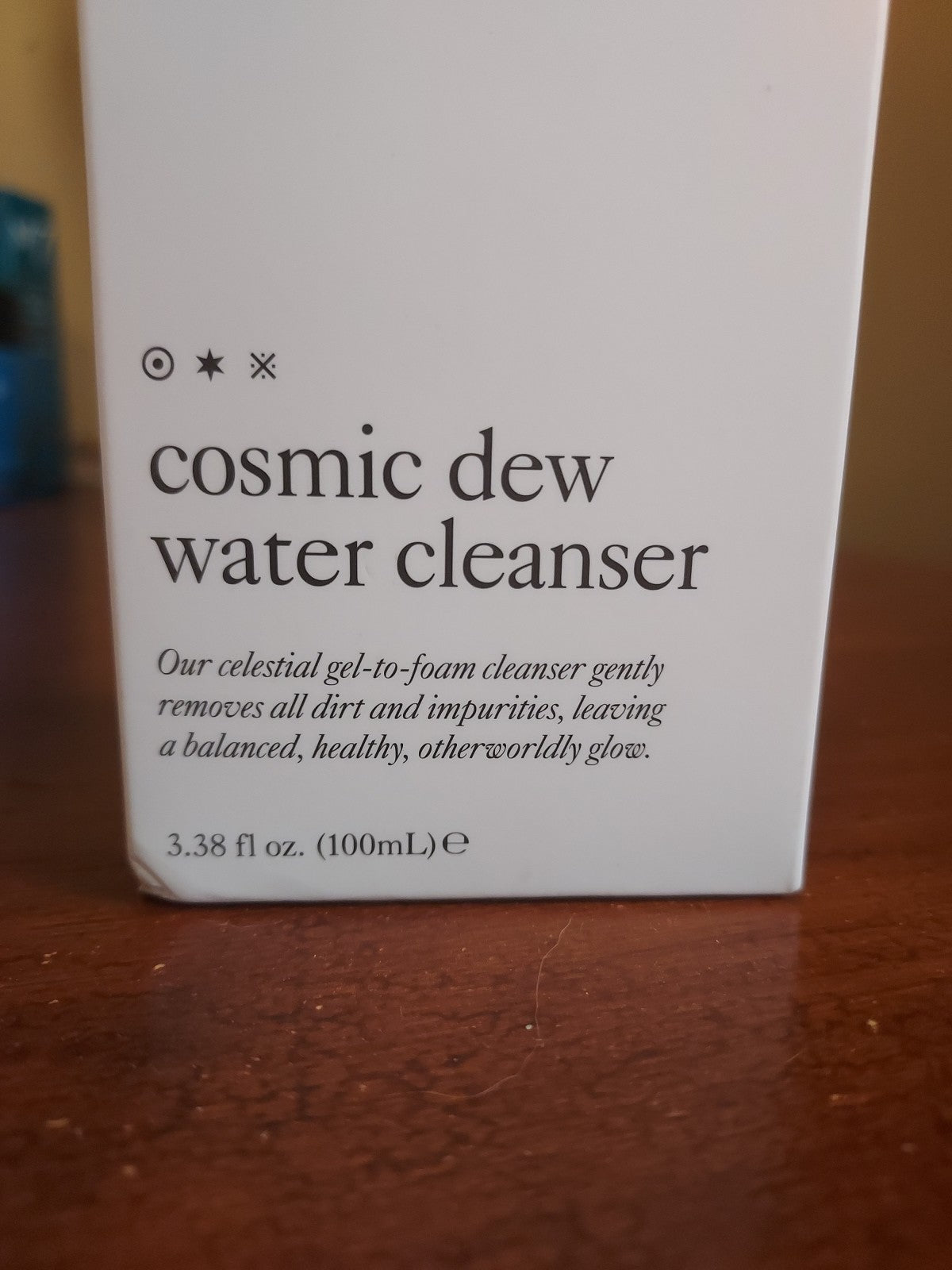 Cosmic Dew Water Cleanser Gel to Foam - 3.38 fl oz Face Wash for All Skin Types