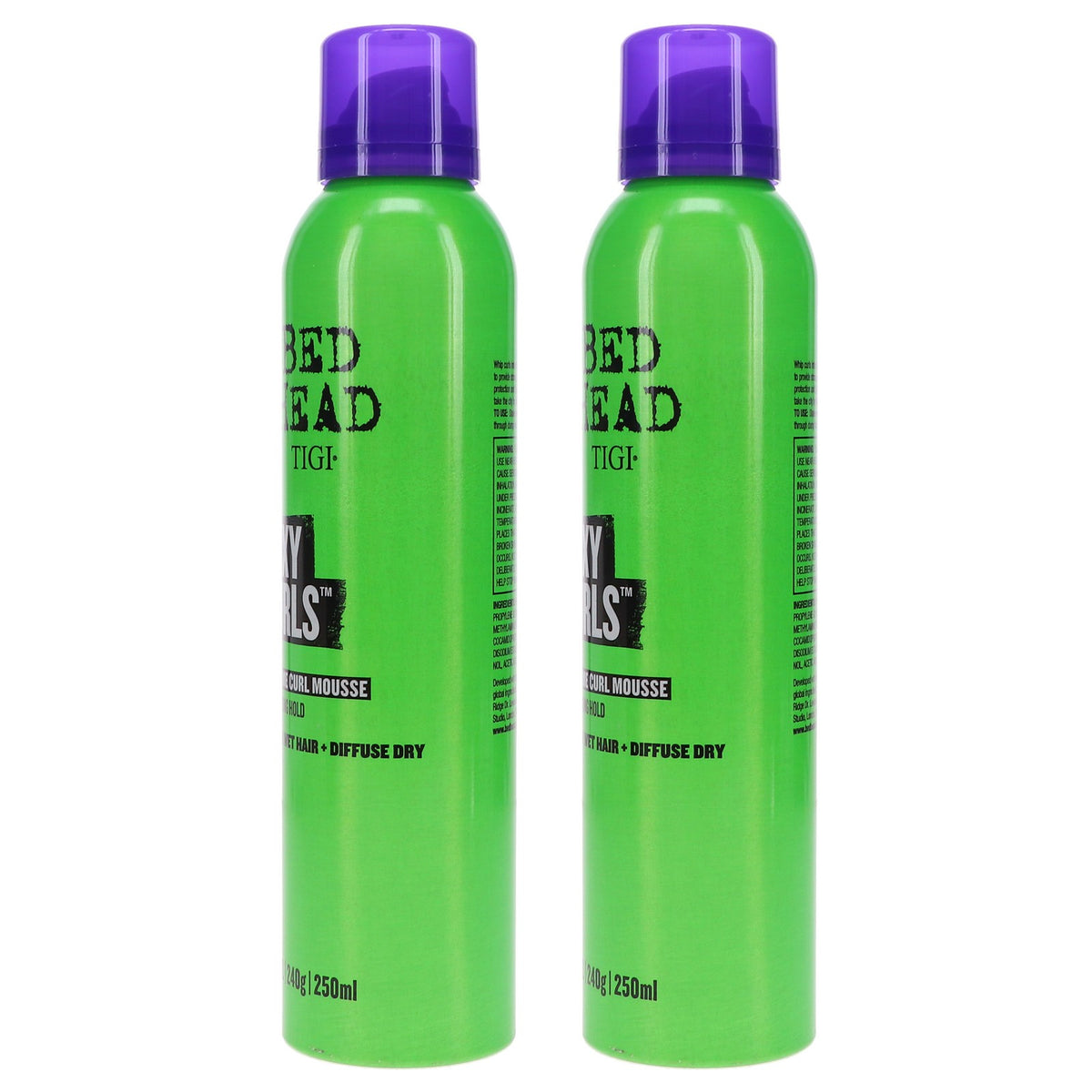 Extreme Curl Mousse for Curly Hair - 8.4 oz, 2 Pack