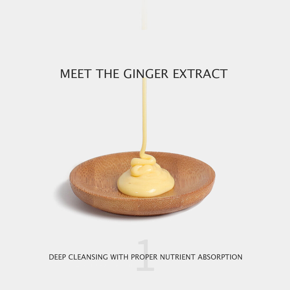 JOMTAM Silky Supple Shampoo Hair Oil Ginger Essence Natural Extract