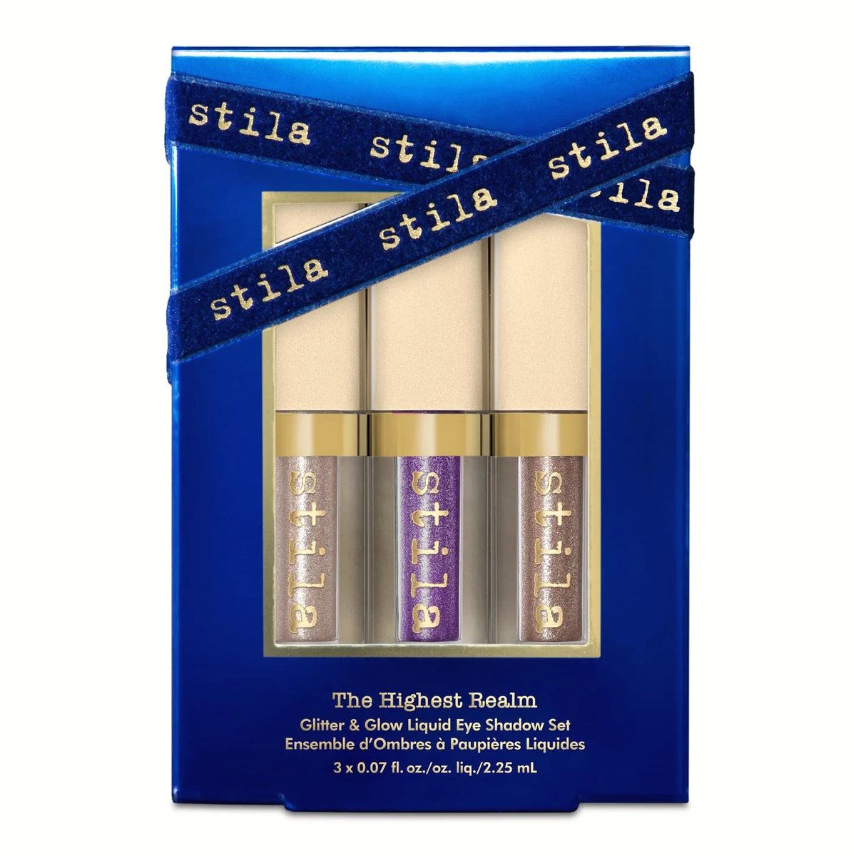 Liquid Eye Shadow Set - Glitter & Glow, 3 Shades, High-Impact Formula