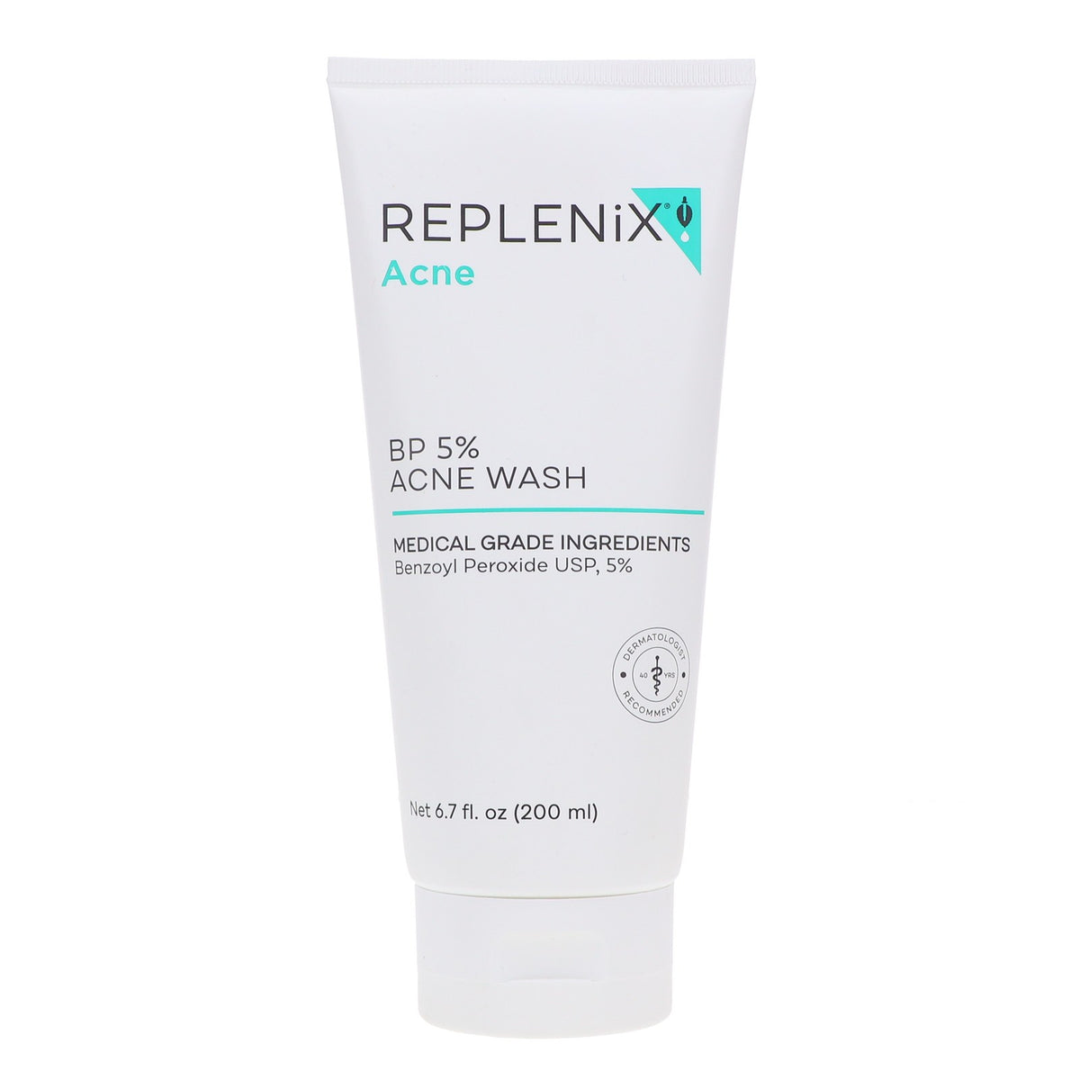 Acne Face Wash with 5% Benzoyl Peroxide - Clear Skin 6.7 oz
