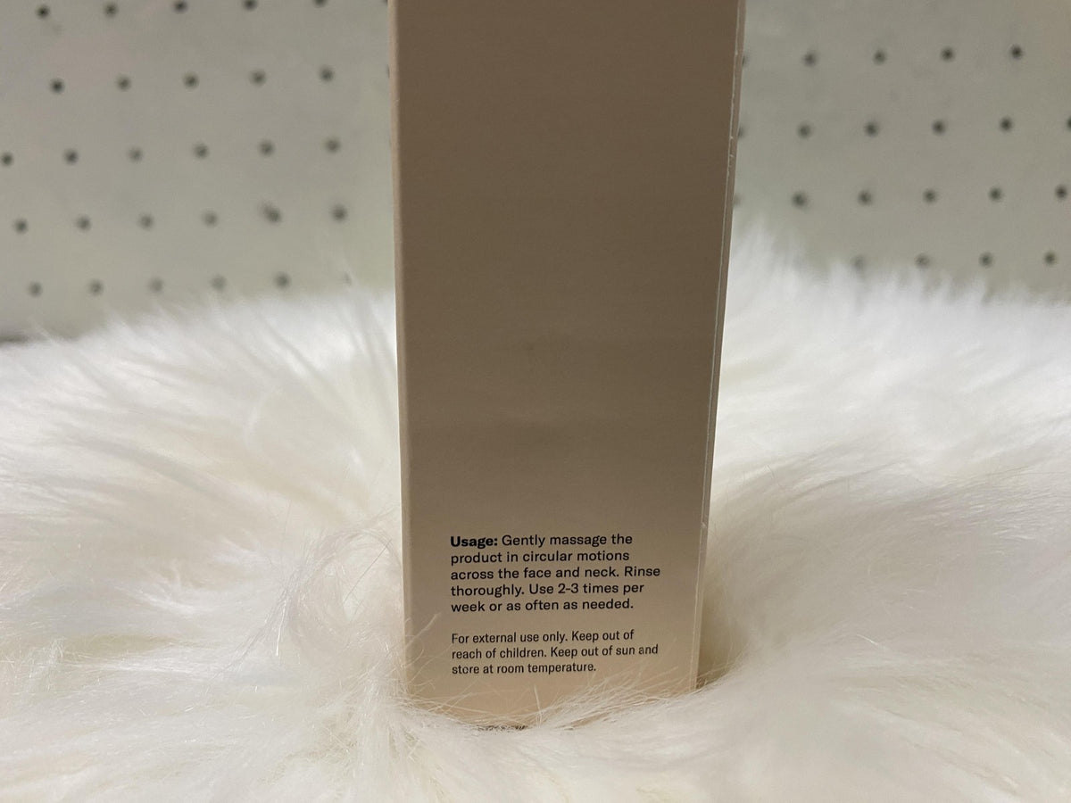 The Feelist Juice Shot Smoothing Facial Polish 75mL 2.5 Fl Oz Beige