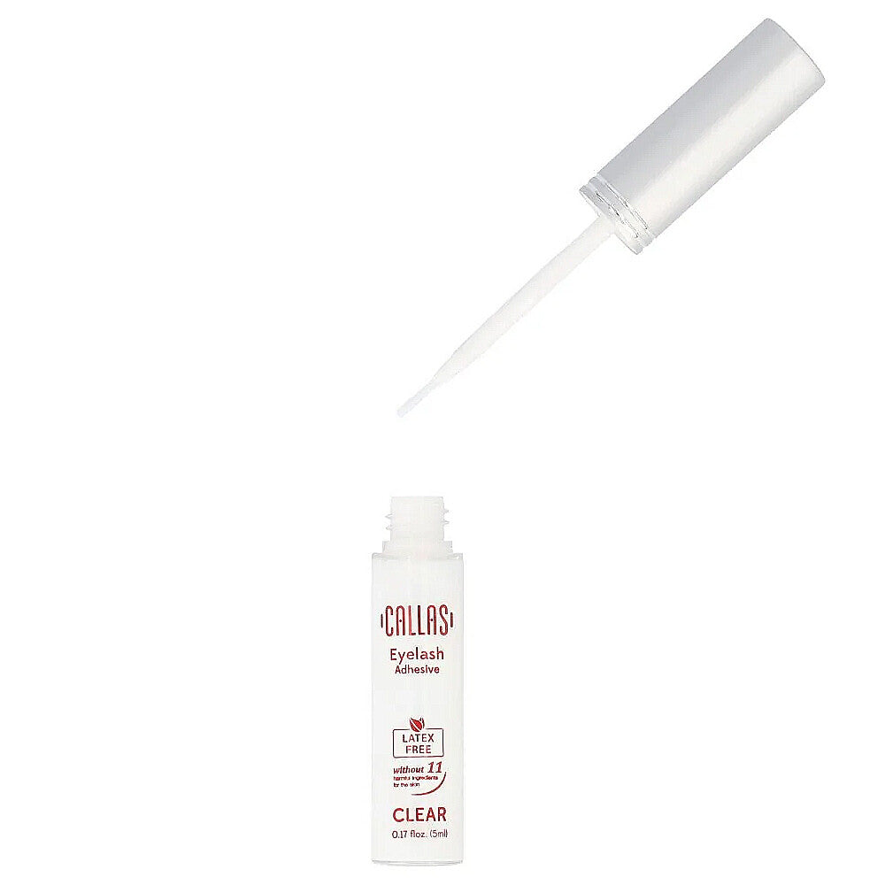 Latex-Free Clear Eyelash Adhesive - Waterproof False Lash Glue