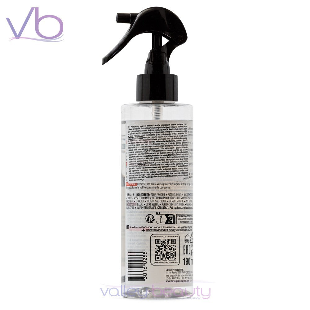 Professional Heat-Activated Hair Styling Spray for Long-Lasting Curl & Volume