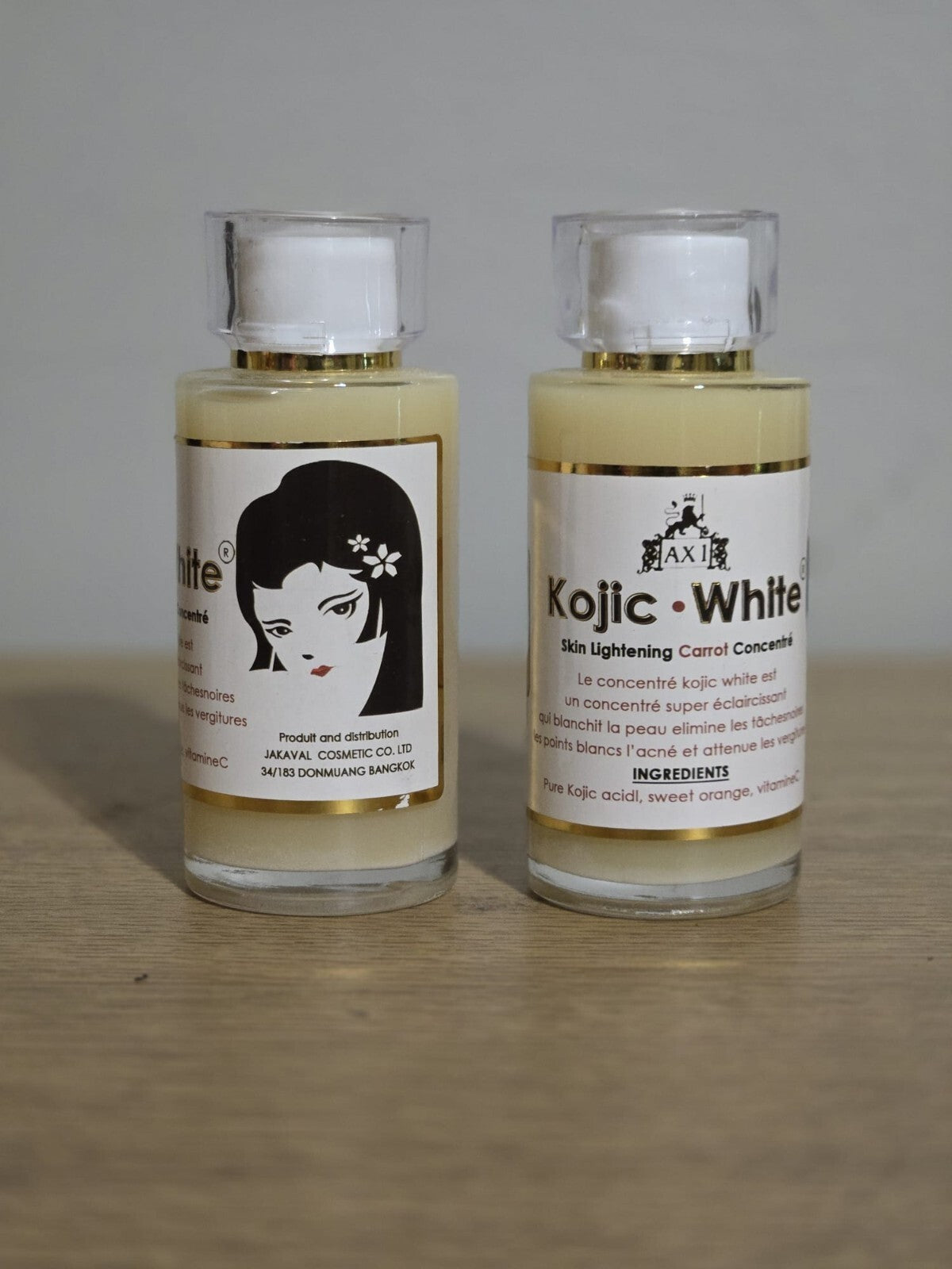 Axi Kojic White Carrot Skin Lightening Concentrate - Brightening Serum