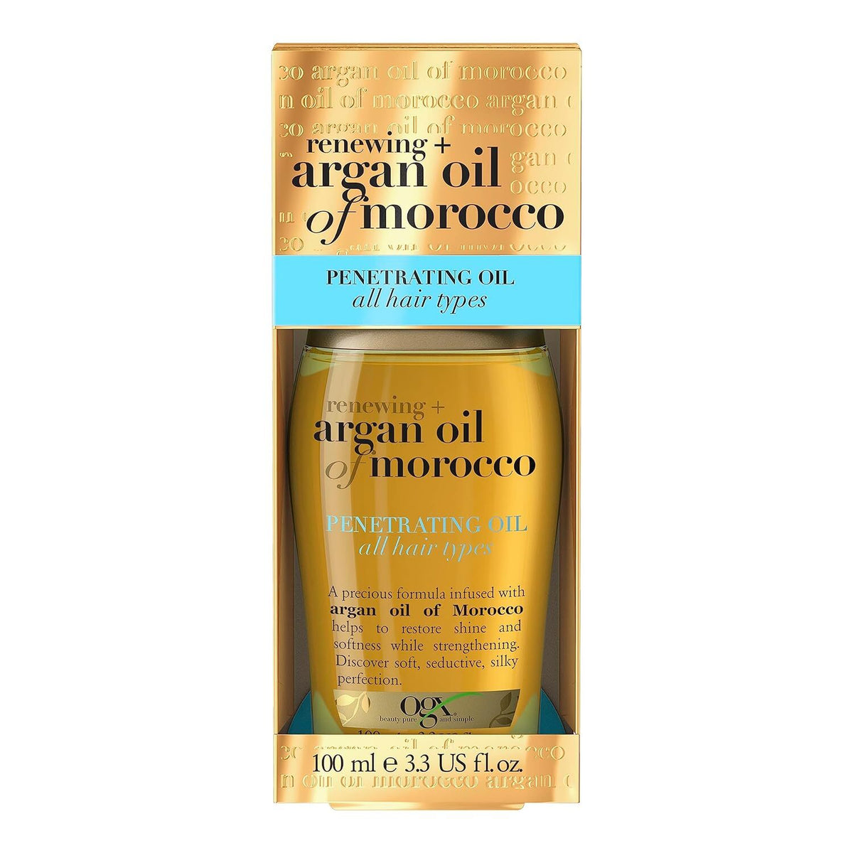 Argan Oil Hair Treatment for All Hair Types - Moisturizing Hair Oil 100ml