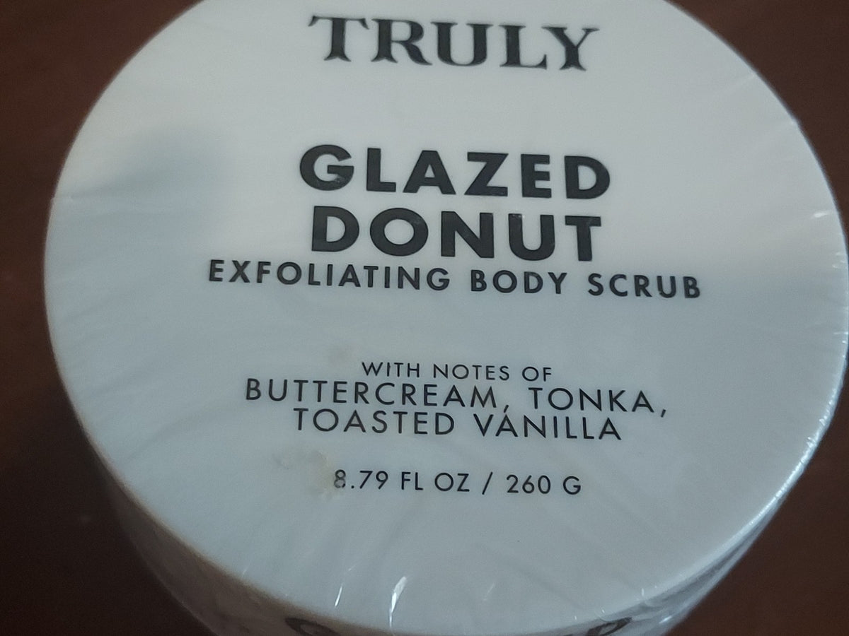Truly Glazed Donut Exfoliating Body Scrub 8.79 fl oz New and Sealed
