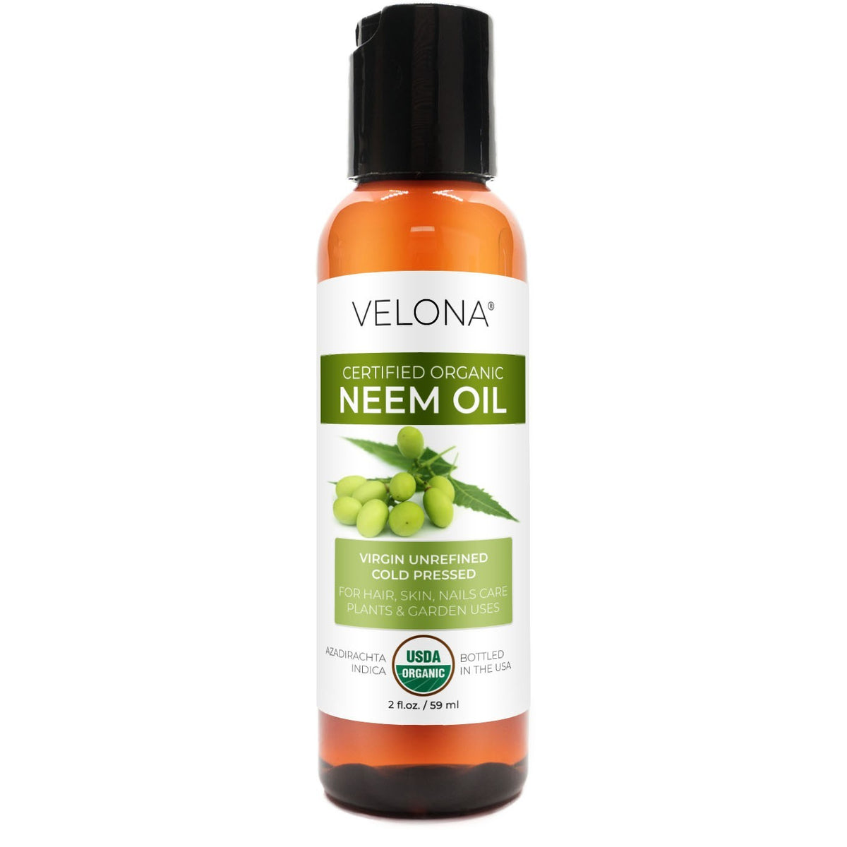 Organic Neem Oil - Cold Pressed, Pure & Unrefined