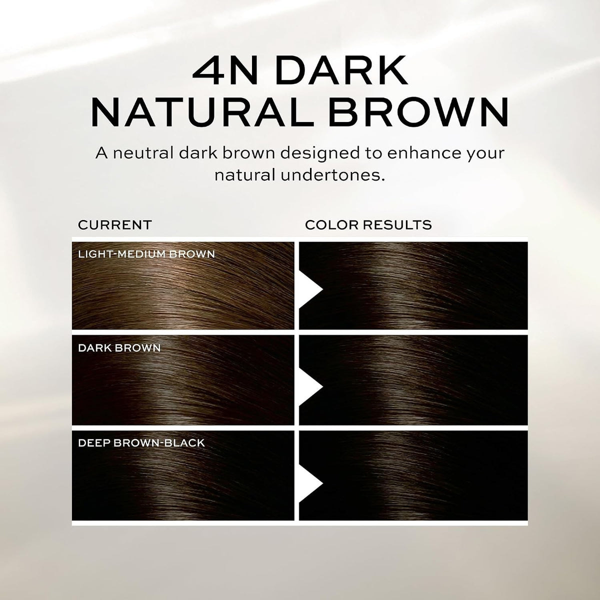 Foam Hair Color Dark Natural Brown 4N with Conditioner
