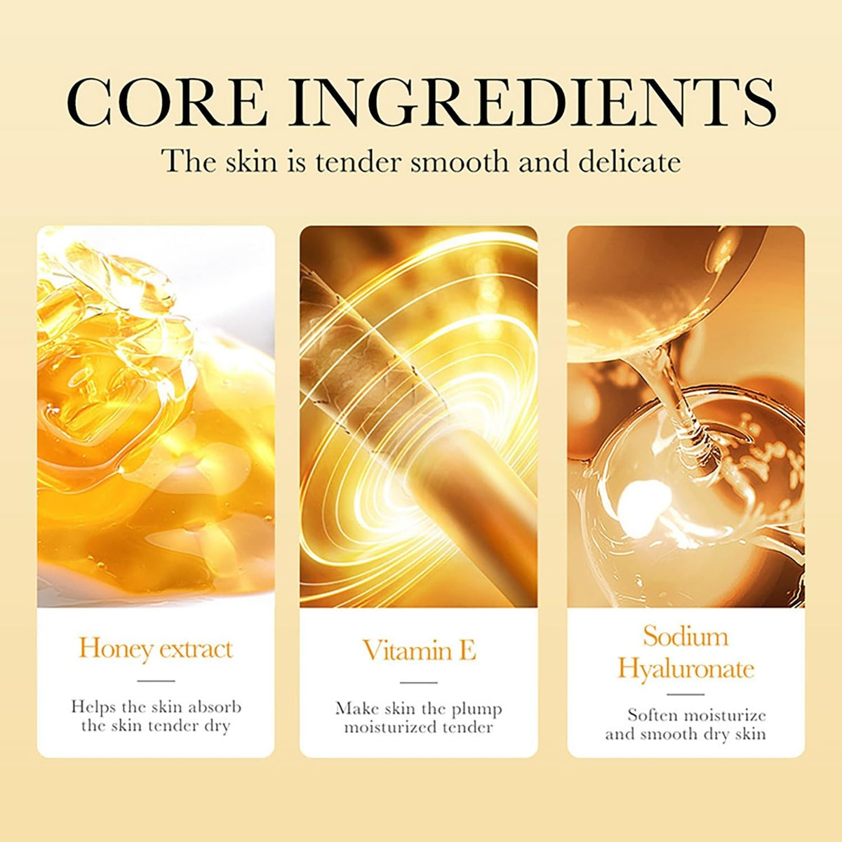 Manuka Honey Facial Mask with Vitamin E - 25g x 5 Pack