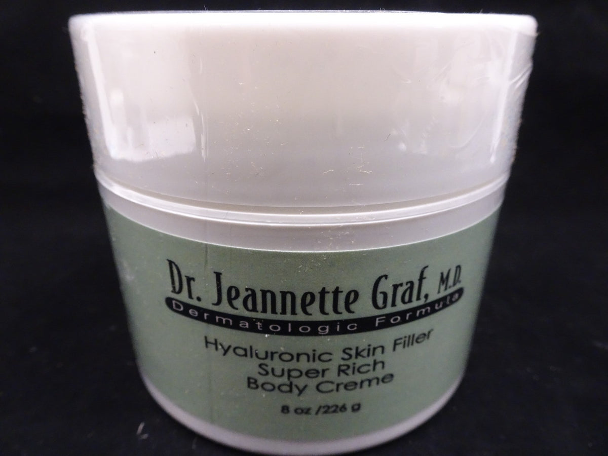 Hyaluronic Skin Filler Body Creme - Super Rich Moisturizer 8 Oz