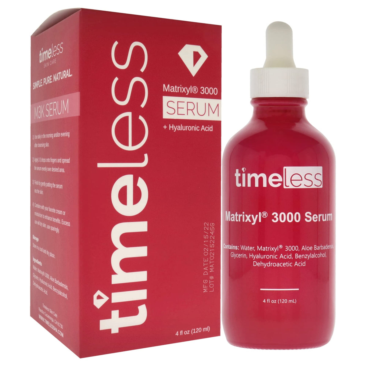 Hydrating Hyaluronic Acid and Collagen Serum - Unisex 4 oz