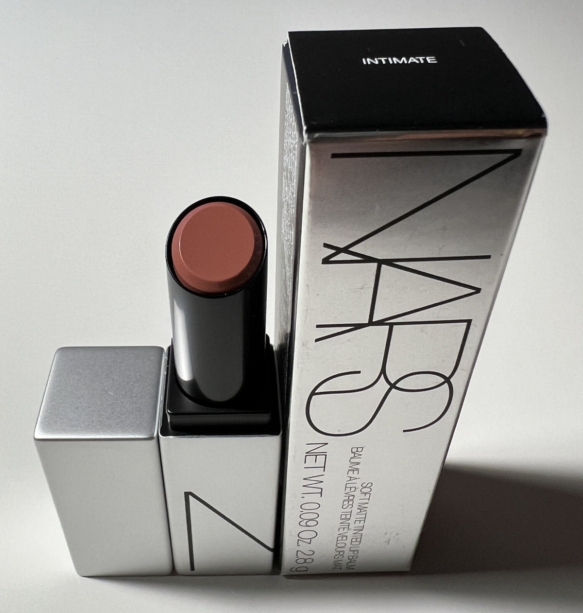 NARS Soft Matte Tinted Lip Balm in Intimate Beige Nude - Full Size