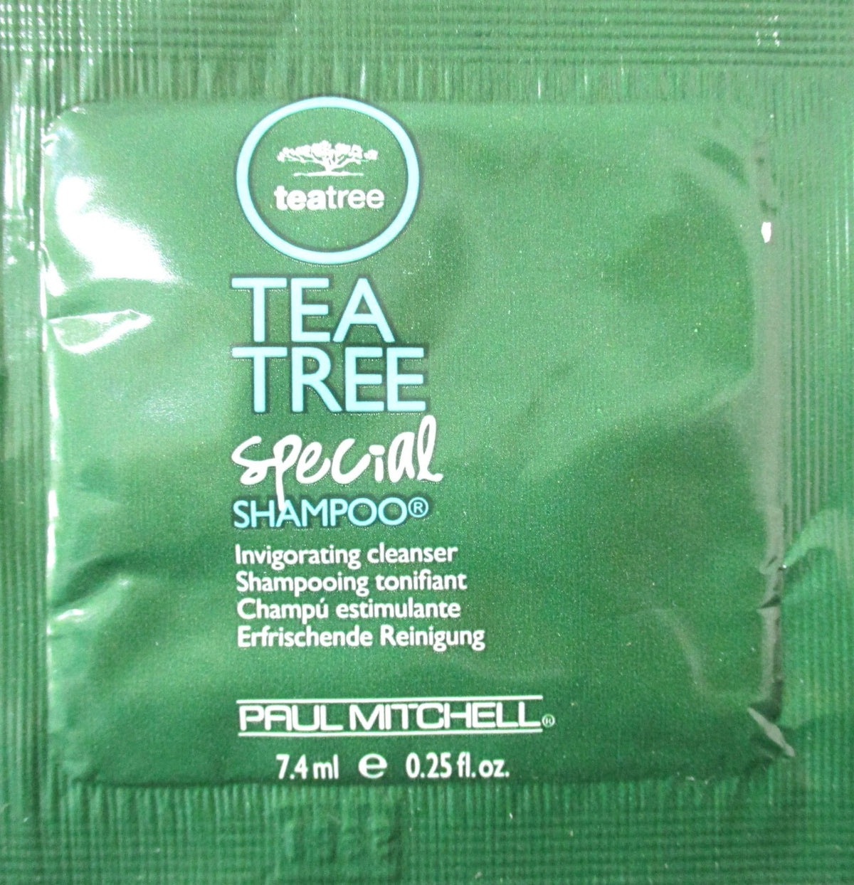 Tea Tree Shampoo Packets - 0.25 oz, 200 Count Hair Care