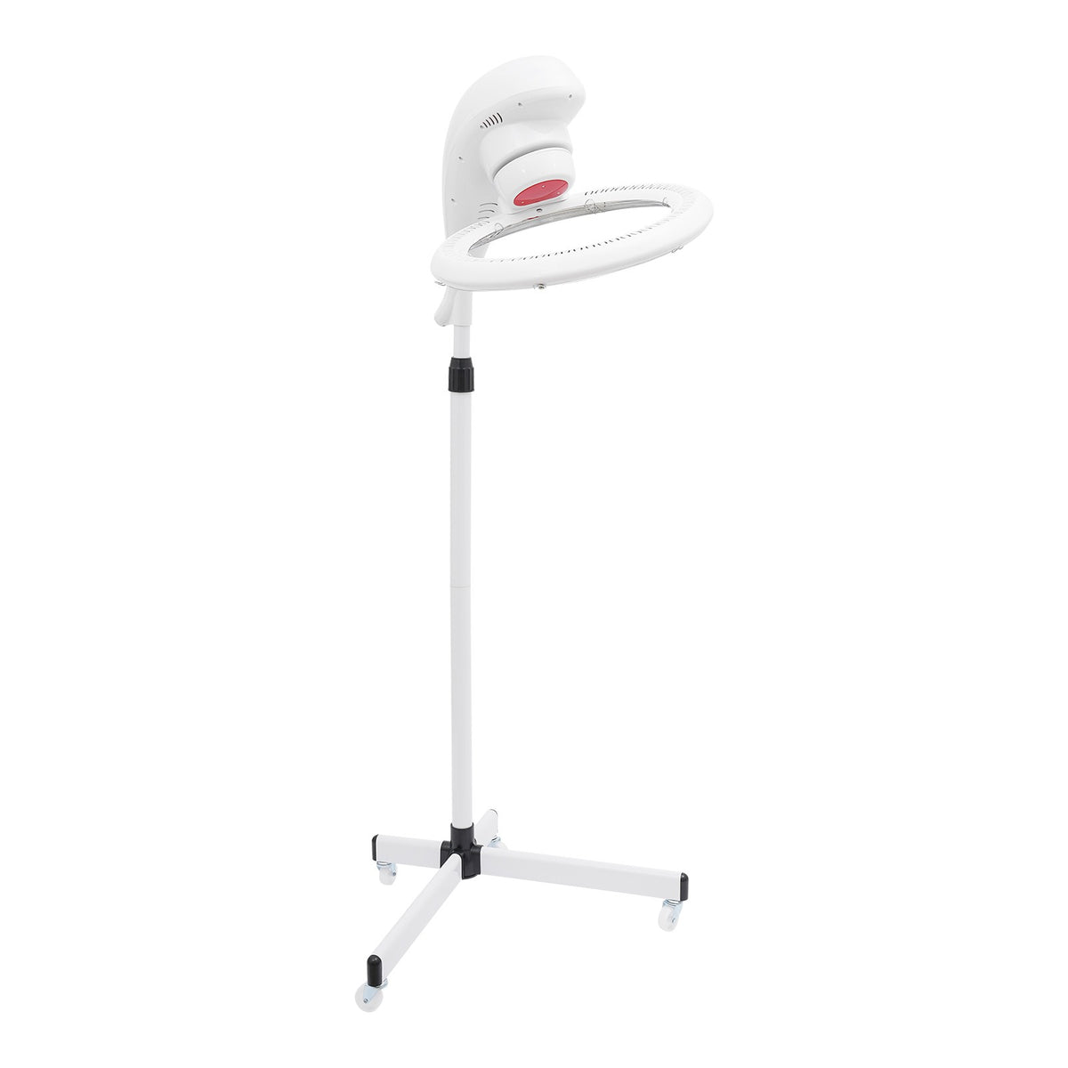 Professional Infrared Hair Dryer Stand with Adjustable Height & Wheels