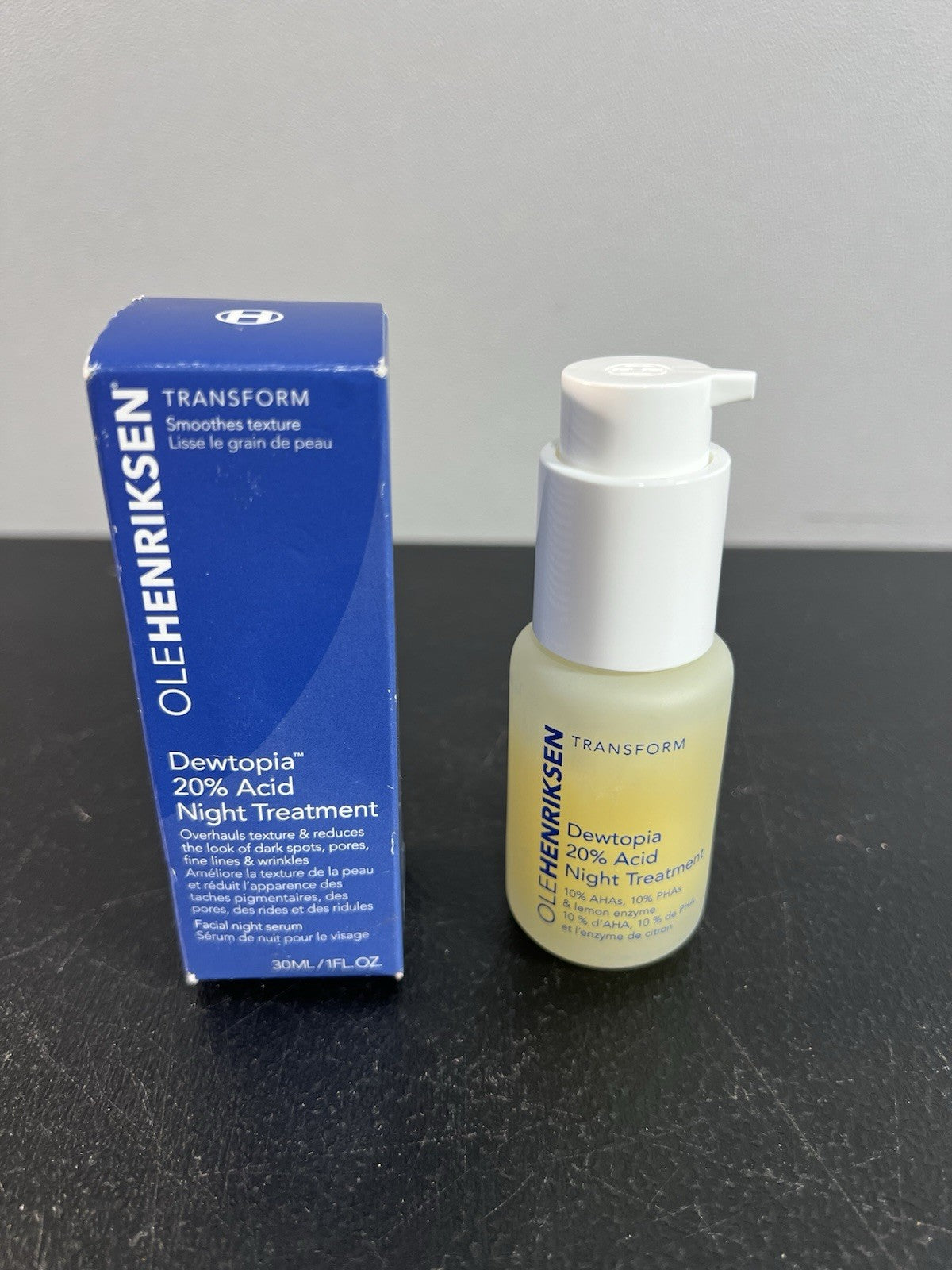 Night Skin Treatment with 20% Acid - Dewtopia Ole Henriksen 30ml