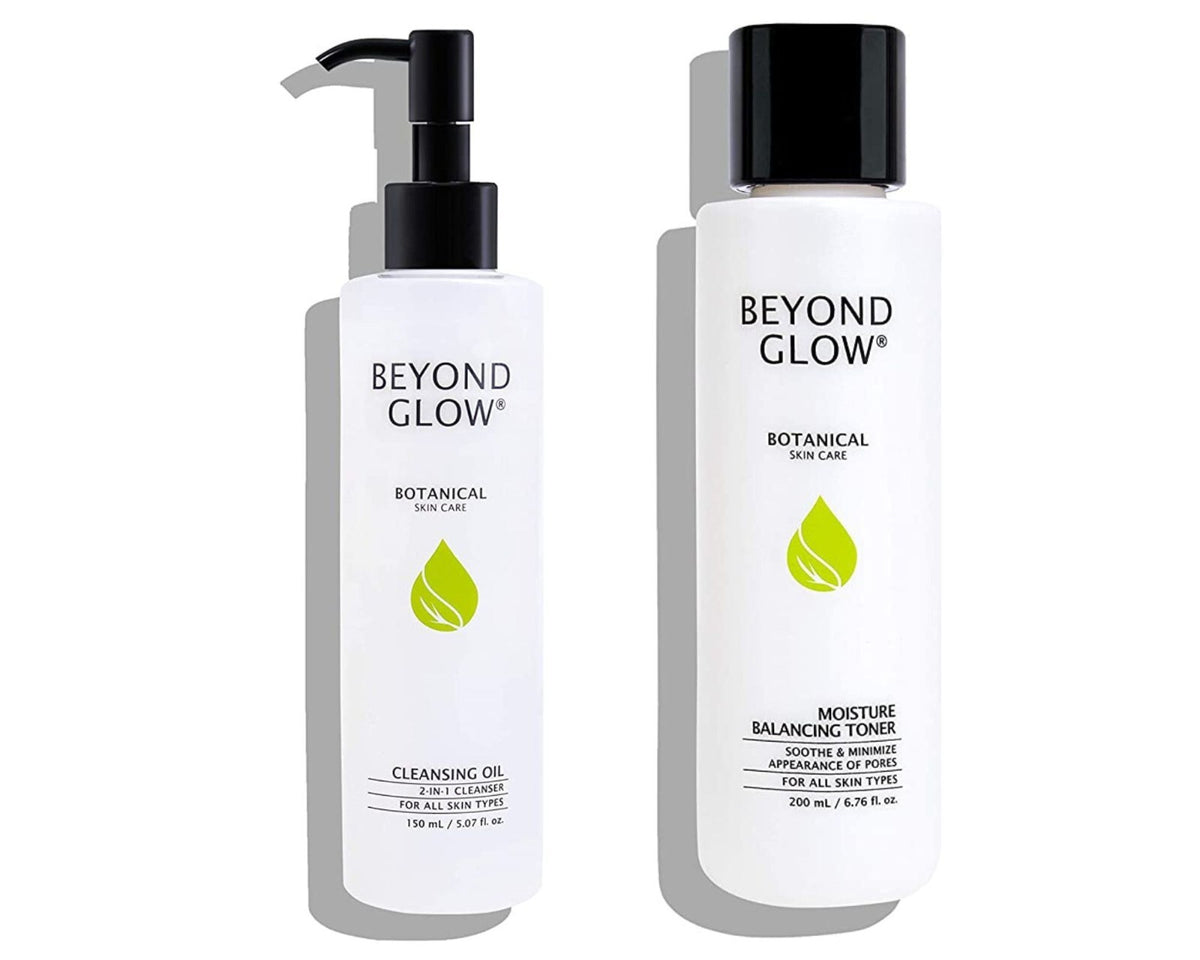 Beyond Glow Botanical Balancing Toner & Cleansing Oil Set