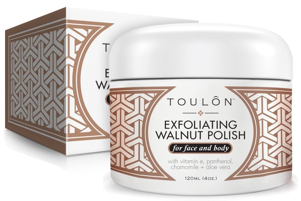 EXFOLIATING FACE WASH EXFOLITE SCRUB - PORE CLEANER NATURAL WALNUT