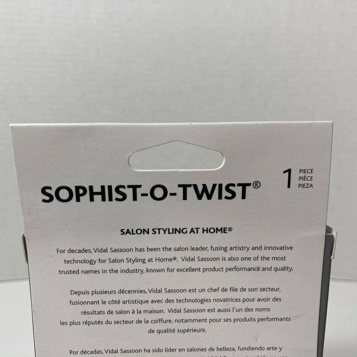 2) Sophist-O-Twist Vidal Sassoon Hair Bun Maker Blonde Styling