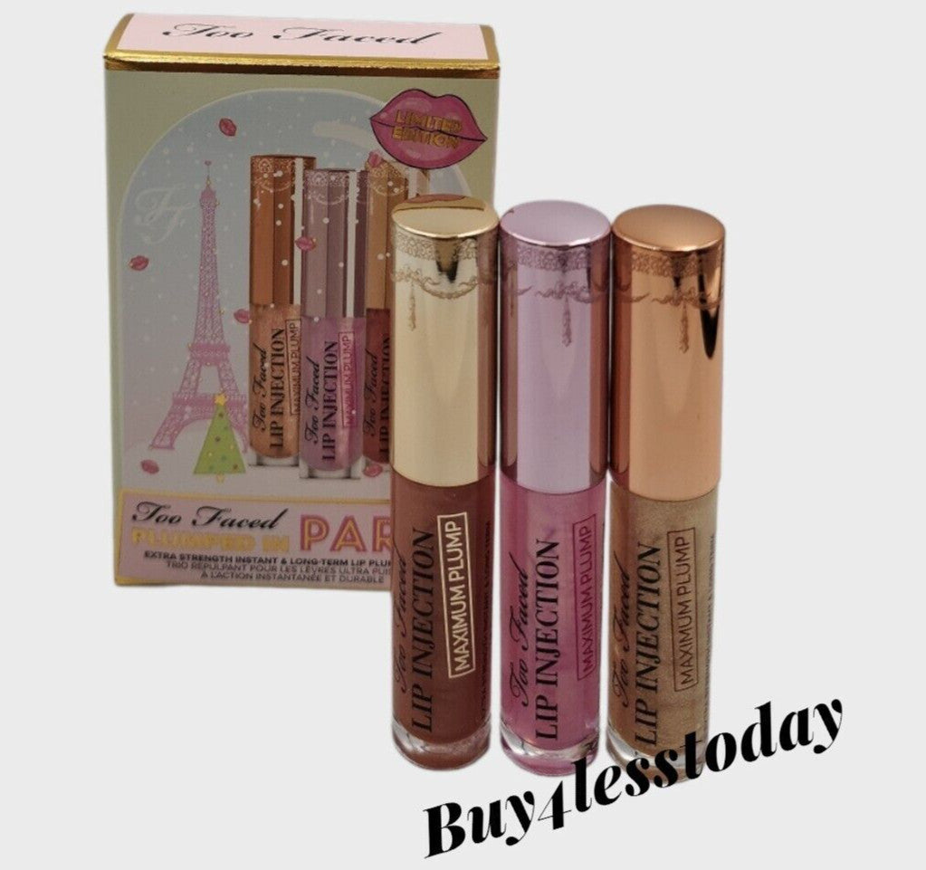 Lip Plumper Set - Limited Edition 3 Shades for Fuller Lips