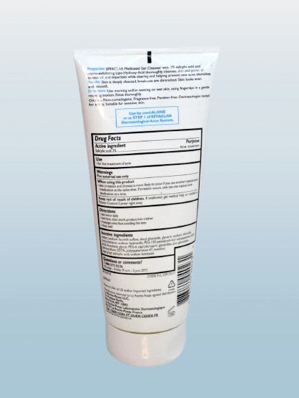 Medicated Facial Gel Cleanser for Acne-Prone Skin - 6.76 oz, Pack of 2