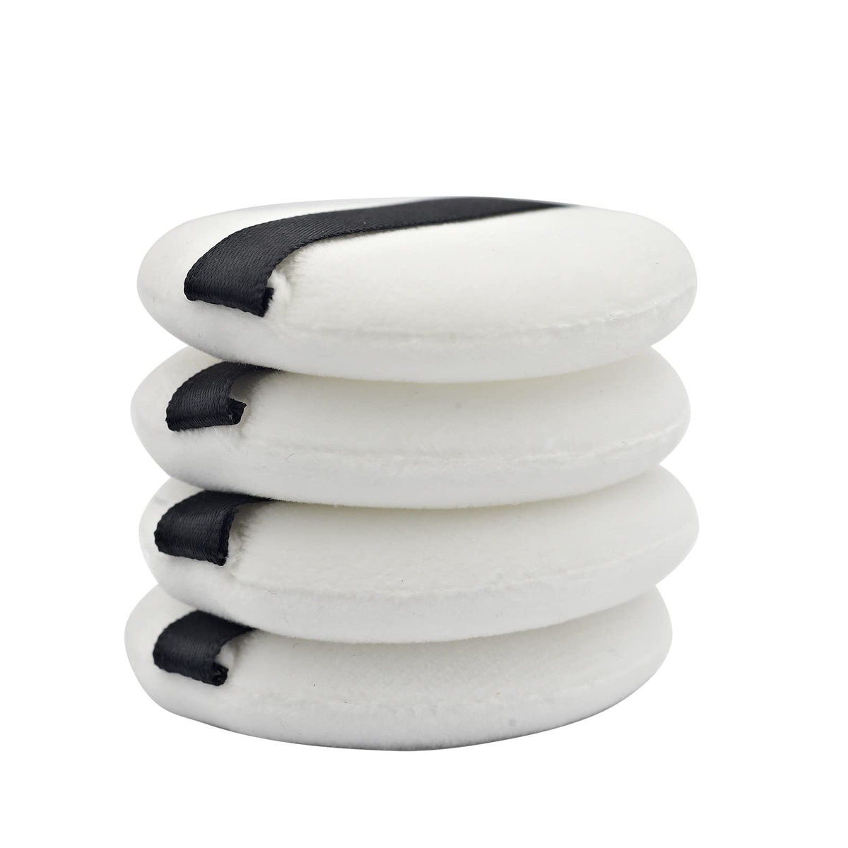 Powder Makeup Puffs Set - Soft 2.16-Inch Applicators for Foundation & Loose Powder
