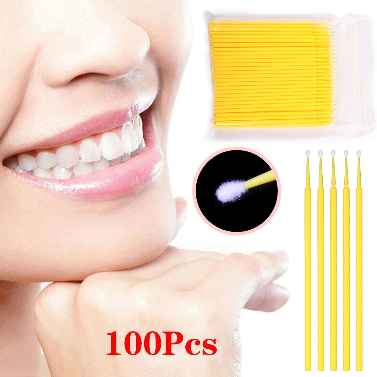 Micro Brush Applicators Dental Microbrush Set for Precision Application