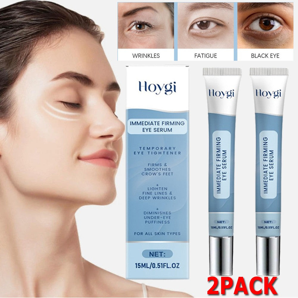 Anti-Age Eye Cream for Dark Circles & Wrinkles - 2 Pcs, Firming & Brightening