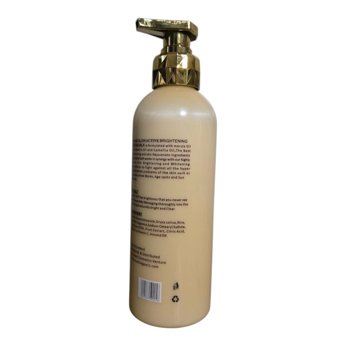 Caviar Glow Royal CGG Body Milk - 500ML Hydrating Moisturizer for Skin