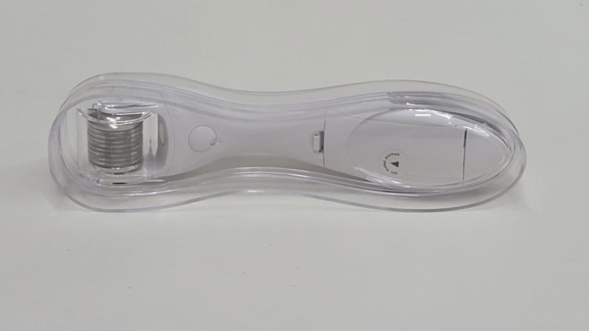 Microneedling Facial Rejuvenation Tool with LED Light & Attachment