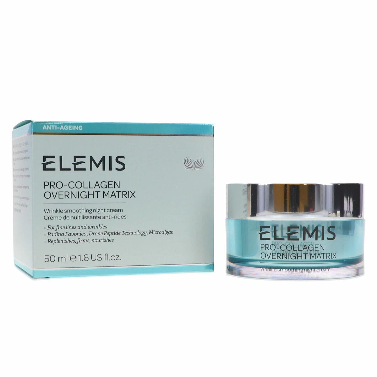 Elemis Pro-Collagen Overnight Matrix Cream - Anti-Aging Night Moisturizer, All Sizes