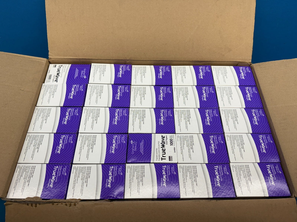 Jumbo Perm End Papers Case of 1000 - Strong, Absorbent Hair Styling Supplies