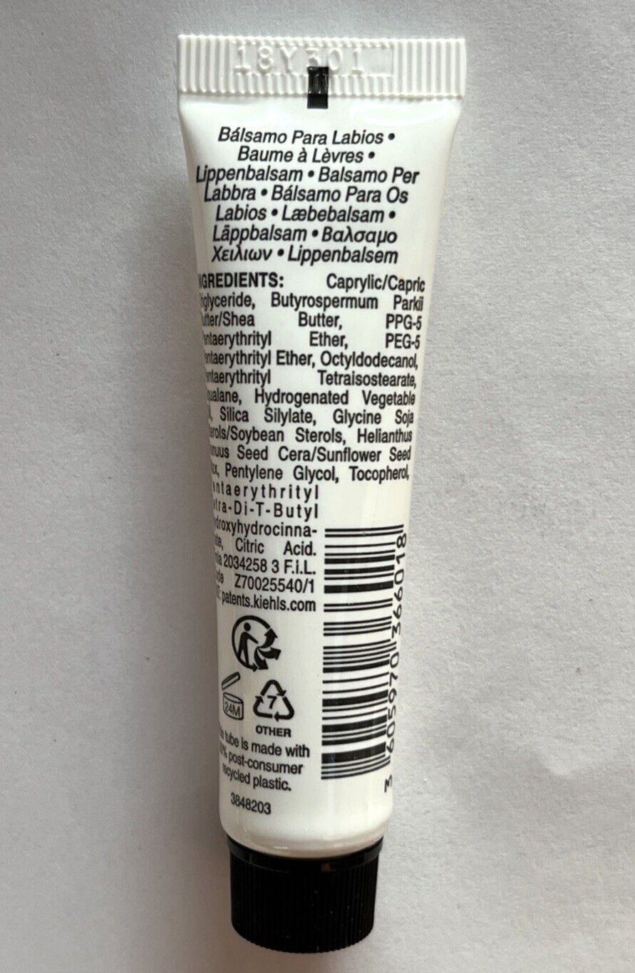 Kiehl's Lip Balm #1 Tube - Hydrating Lip Care 0.5 oz / 15 ml
