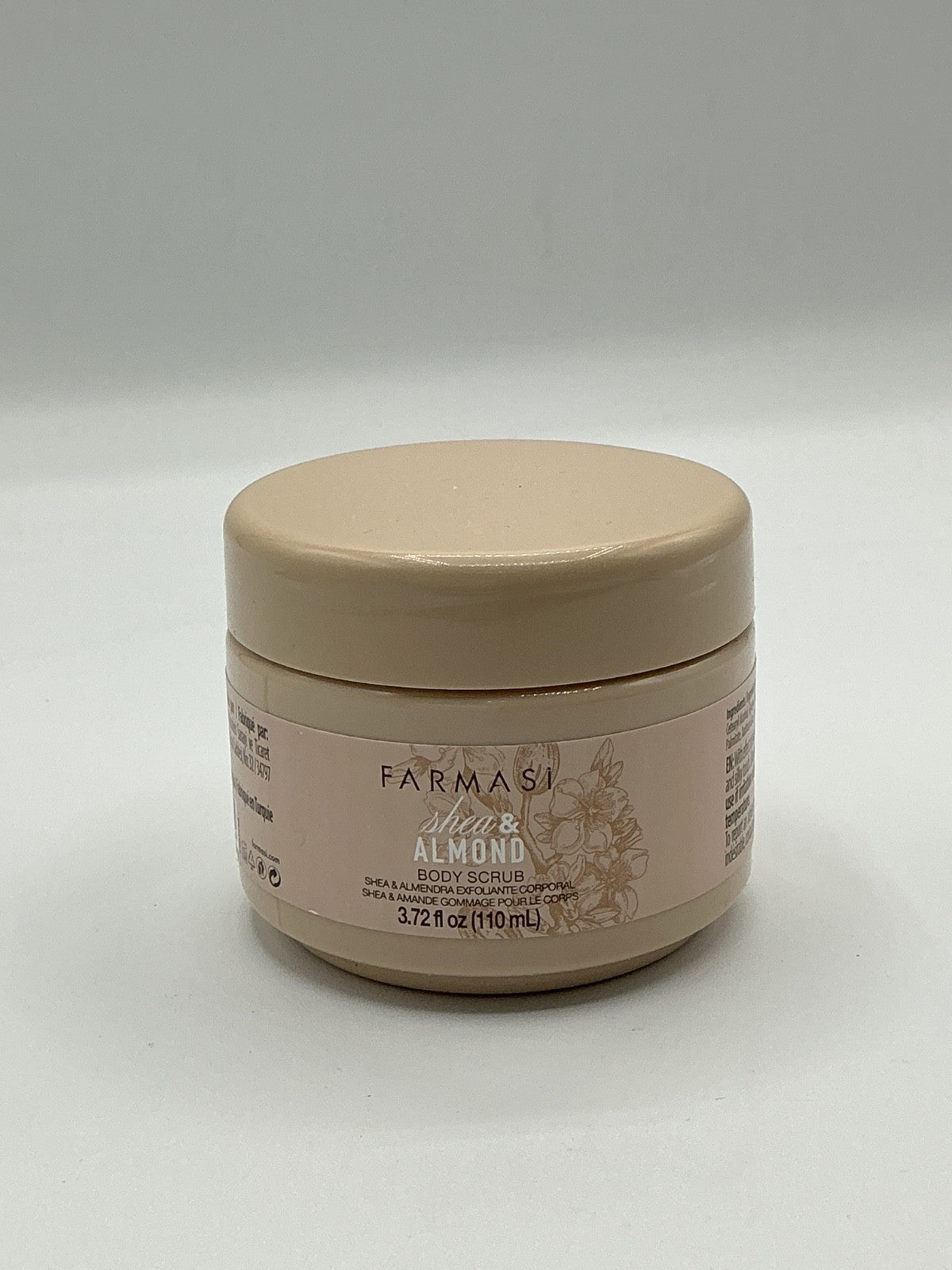 FARMASI SHEA & ALMOND LIMITED EDITION BODY SCRUB 110ml 3.72oz GENUINE