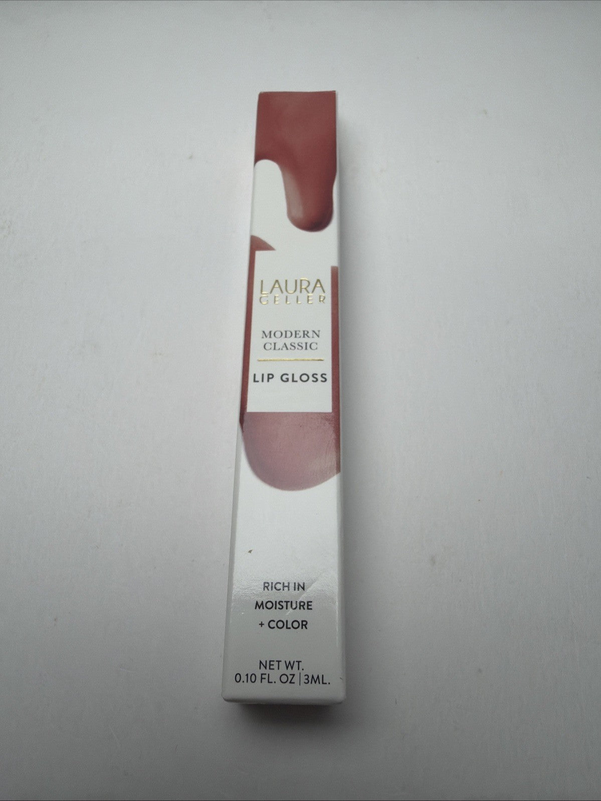 Lip Gloss with Peaful Pink Shade - Modern Classic Gel Lip Shine 0.10 fl oz