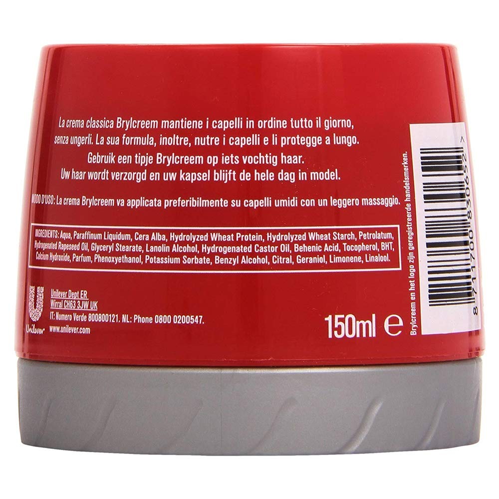 Strong Hold Hair Fixative Cream 150ml for Men, Non-Greasy Styling