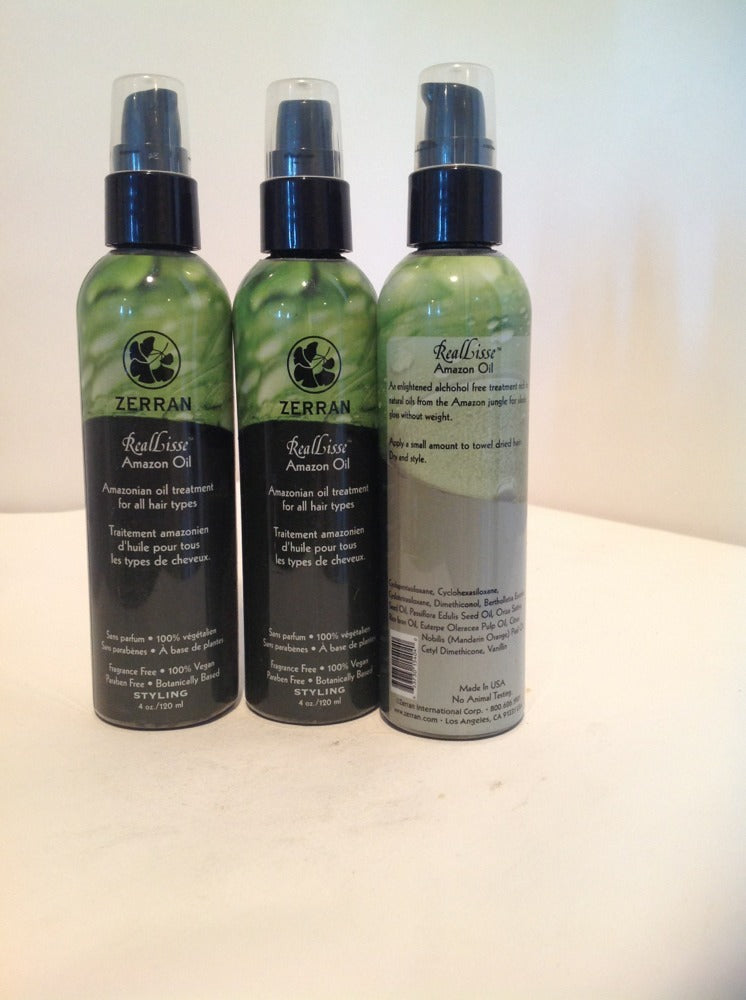 3 Pack Hair Oil Treatment for All Hair Types - Smoothing & Shine