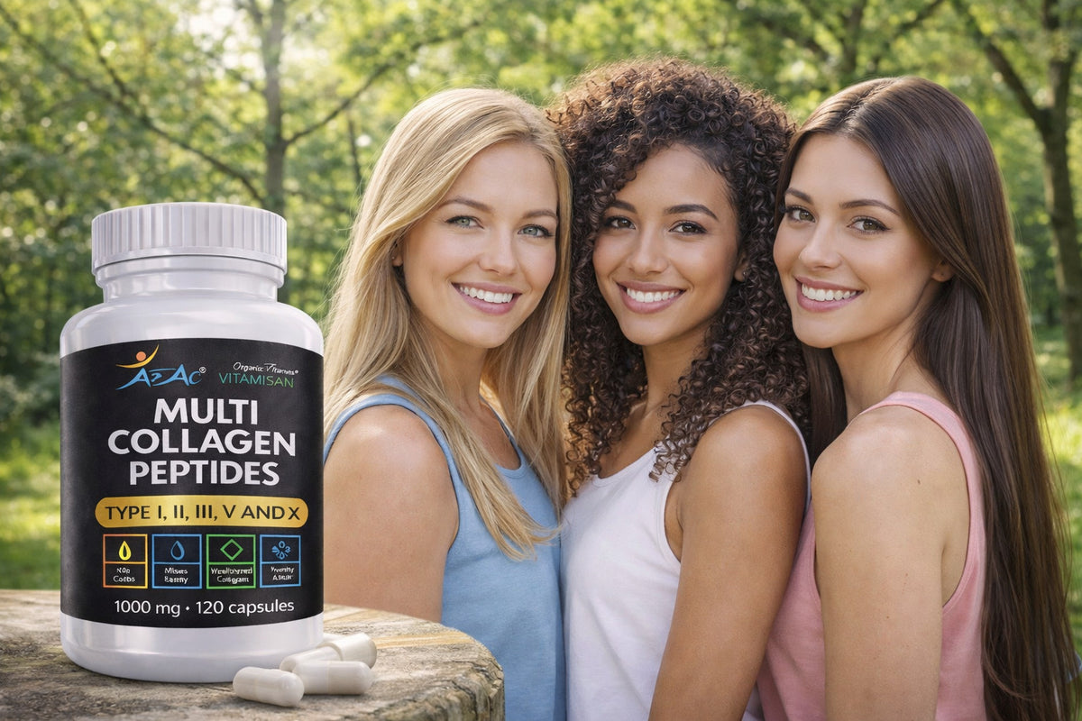 Hydrolyzed Collagen Peptides 1000 MG - 2-Set Premium Collagen Capsules