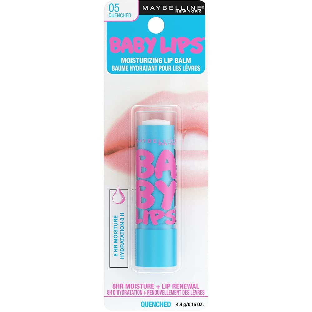 Moisturizing Lip Balm - Quenched, 4 Pack, Hydrating & Renewing