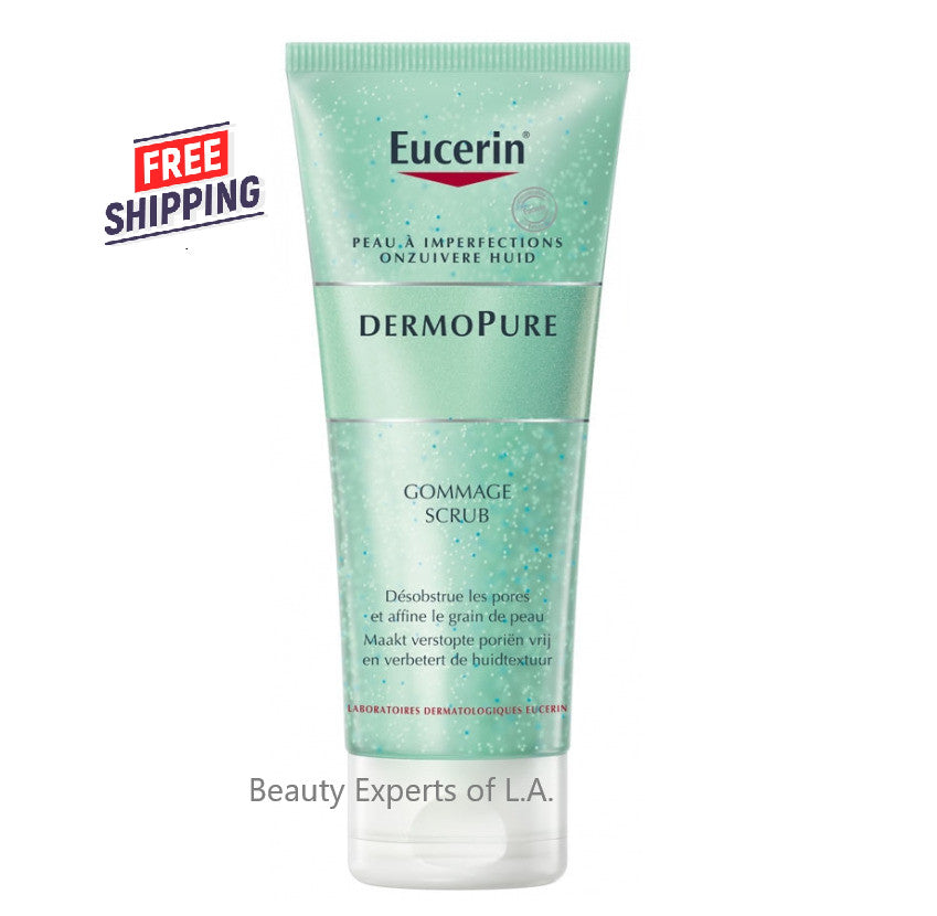 Eucerin Dermopure Oil Control Exfoliant Gommage Scrub Gel 100ml Exp