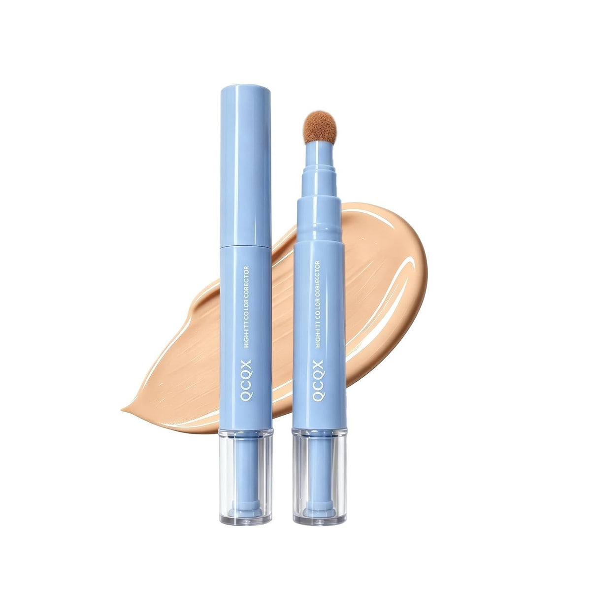 Light Beige Under Eye Concealer Pen - 24-Hour Flawless Coverage
