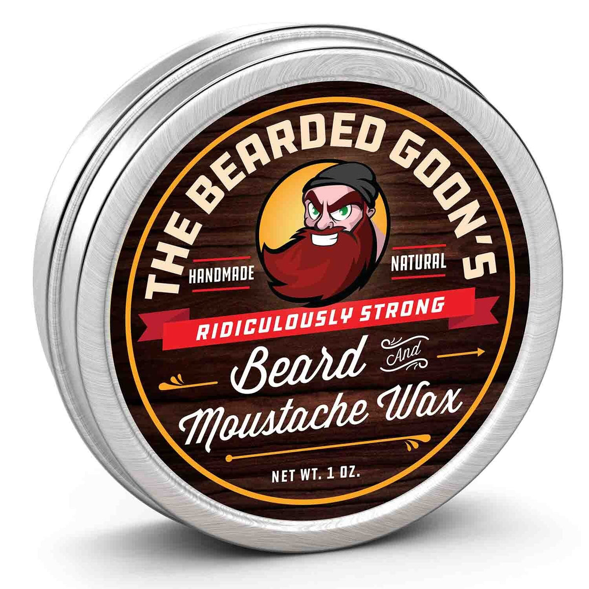 Ridiculously Strong Beard & Moustache Wax - All Natural Hold & Style
