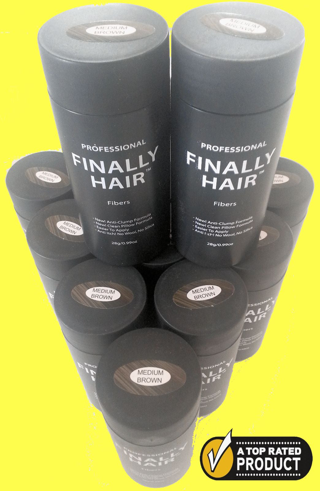 Hair Building Fibers Keratin Concealer - 10 Pack, 280g