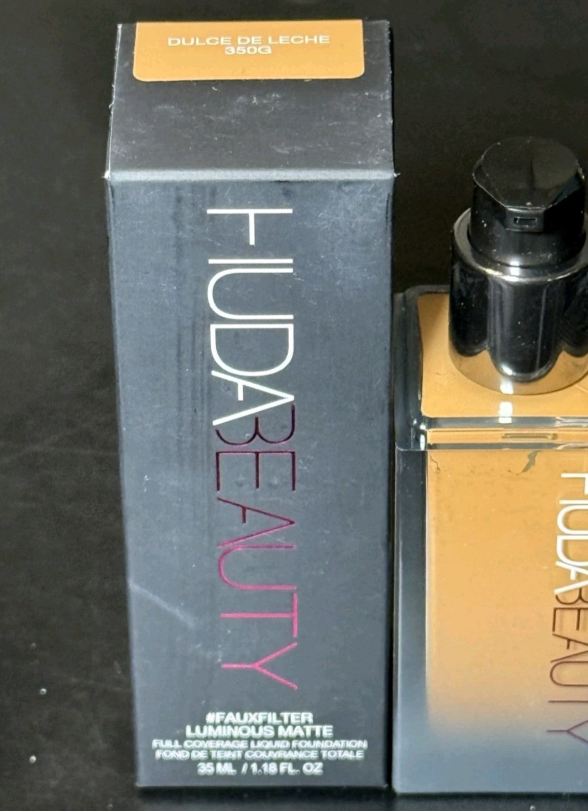 FauxFilter Luminous Matte Foundation Dulce De Leche 350G - Huda Beauty