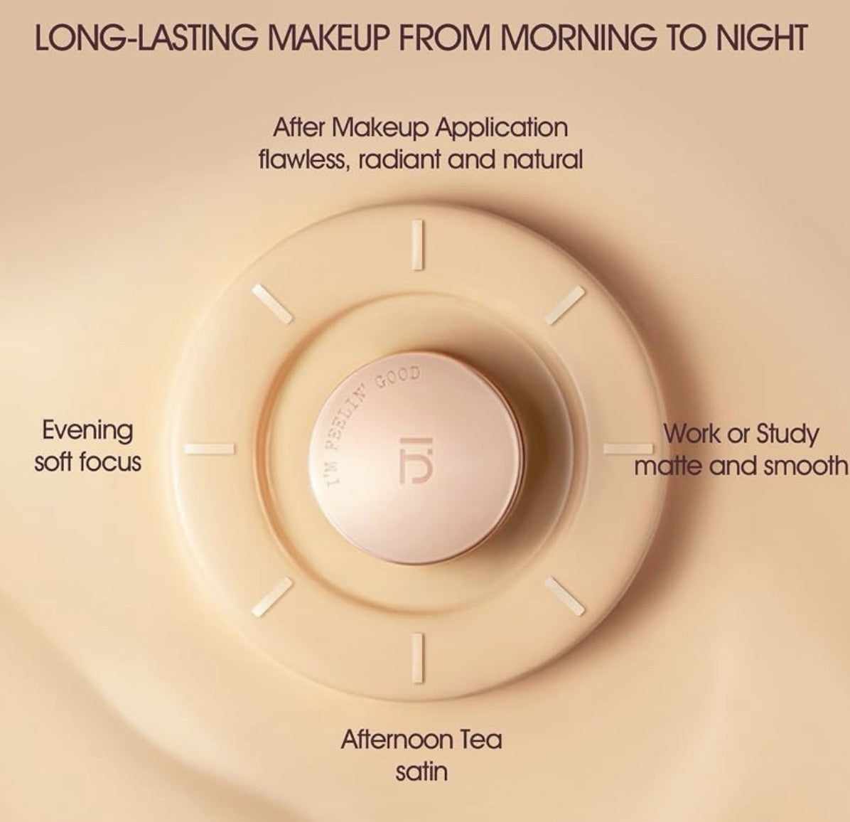 Vegan Cream Foundation - Light to Medium Buildable Full Coverage Face Makeup