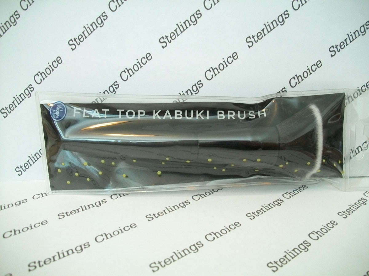 Flat Top Kabuki Brush for Mineral and Pressed Powder Makeup