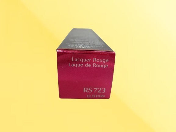 Shiseido Lacquer Rouge Lipstick RS723 0.2 Oz - Set of 2
