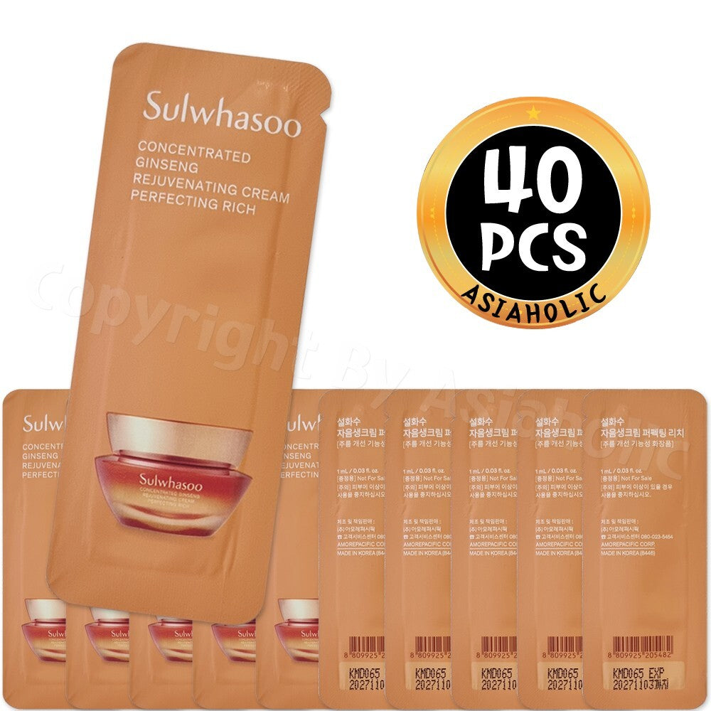 Ginseng Rejuvenating Face Cream for All Skin Types 40ml - Nourishing & Firming