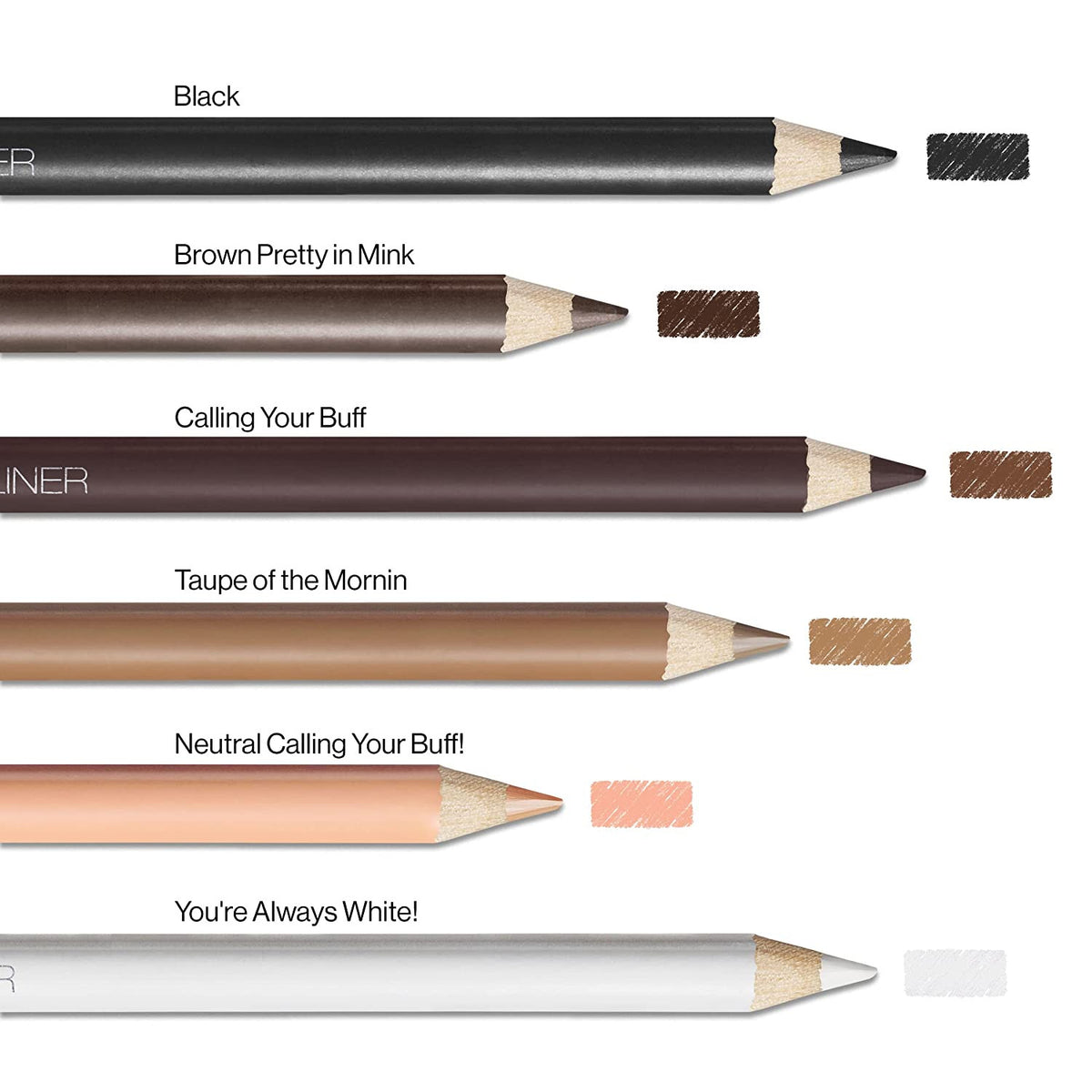 Kohl Eyeliner Pencil - Pretty in Mink Brown Matte Eye Makeup